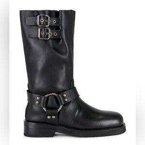 RAYE Dakota Moto Boots Black